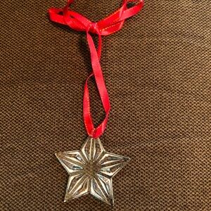 Princess House Star Christmas Ornament